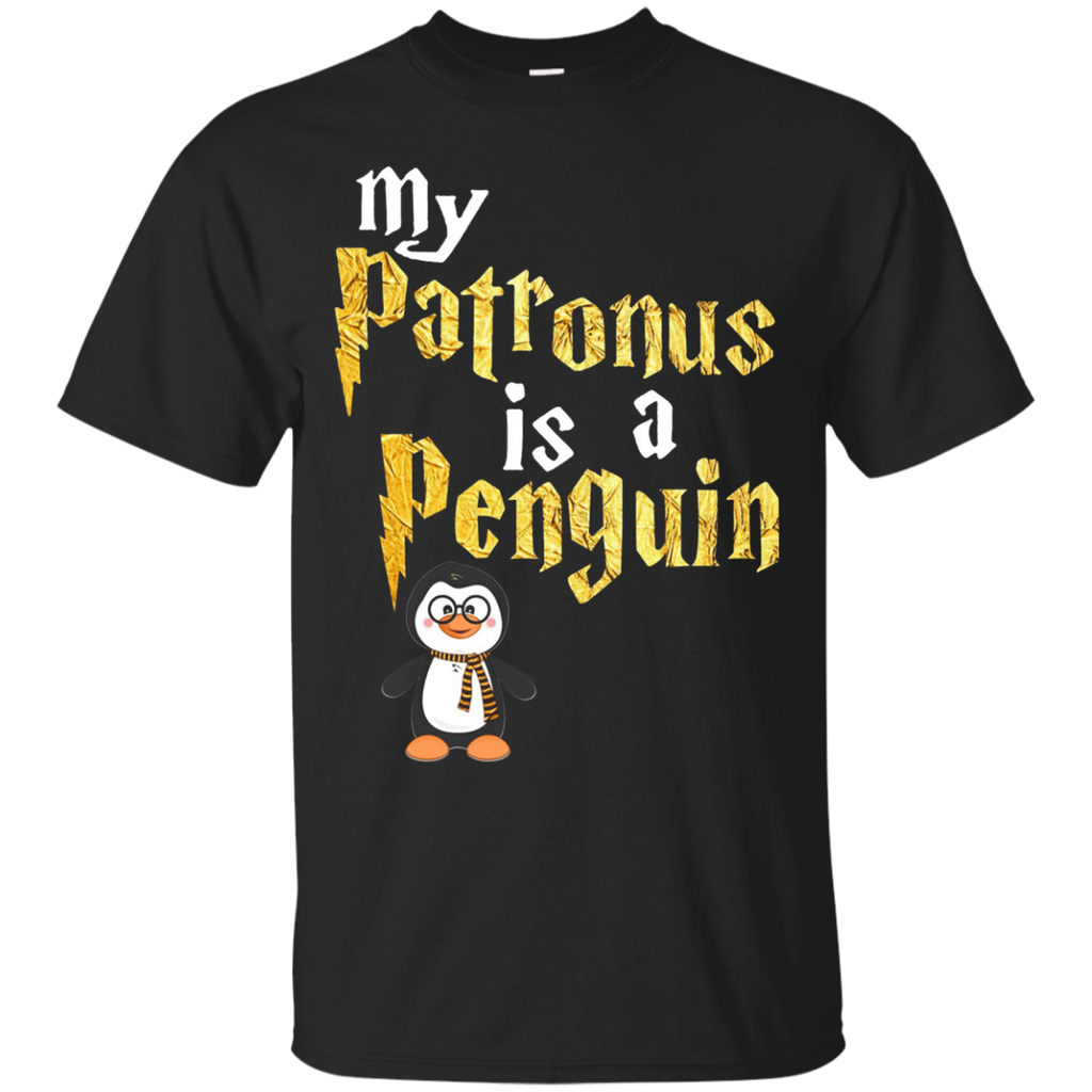 Penguin Gift shirt - My Patronus is a Penguin shirt_Black
