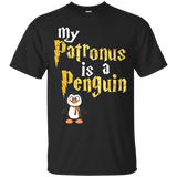 Penguin Gift shirt - My Patronus is a Penguin shirt_Black