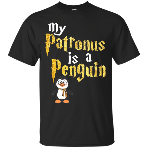 Penguin Gift shirt - My Patronus is a Penguin shirt_Black