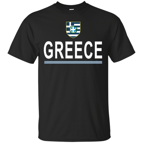 Greece, Ellada Cheer Jersey - Greek Pride T-shirt_black