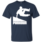 Parkour T Shirt Parkour T-Shirt Free Running Tee Athlete_Black