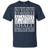No Weapon Formed Against My Me or My Family Shall Prosper C_Black