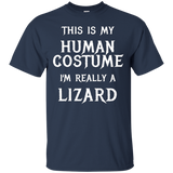 Lizard Halloween Costume Shirt Easy Funny For Men Women Kids