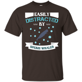 Easily Distracted Sperm Whale T-shirt_black=