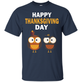 Happy Thanksgiving Day T Shirt_black