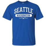Seattle Washington T Shirt_Black