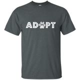 Dont Shop Adopt Save Life Tshirt Rescue Animals Love_navy=