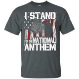 I Stand For The National Anthem T Shirts_black