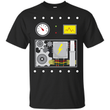 Robot Costume Halloween T-Shirt For Robot Fans, Men, Kids_Black