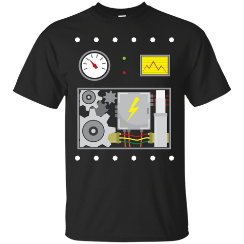 Robot Costume Halloween T-Shirt For Robot Fans, Men, Kids_Black