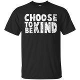 Distressed Choose To Be Kind Anti Bullying Movement Shirt_black=