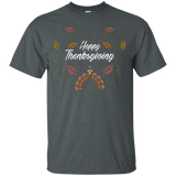 Happy Thanksgiving Day 2018 T-shirt_black