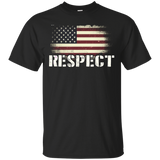 I Dont Kneel For The National Anthem Tshirt, Design On Back_black=