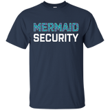 Mermaid Security T-Shirt_Black