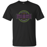 The Place To Be Miami Florida T-Shirt_Black