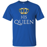 Womens Her King and His Queen Shirts Matching Couple Outfits_Black