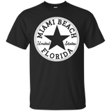 MIAMI BEACH - FLORIDA - United States USA T-Shirt_Black