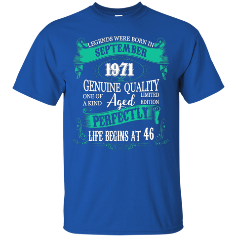 Legends Were Born In September 1971 - 46th Birthday Gift