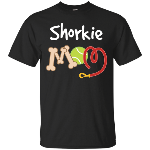Shorkie Dog Mom Shirt Gifts Cute Pet Owner Tee_Black