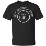 This Is My Halloween Costume I am An Eclipse Funny Shirt_Black