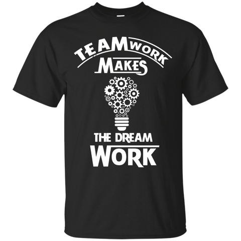 Teamwork Makes The Dream Work Shirt_Black