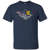 Grenadian American Flag T Shirt. Grenada National Flag Shirt_black