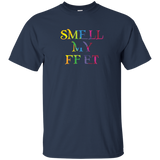 Smell My Feet T-shirt - Funny Halloween Tee For Him Or Her_black=