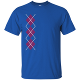 Retro Argyle Rockabilly T-Shirt_Black