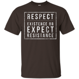 Respect Existence Or Expect Resistance T-Shirt_Black