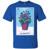 La Maceta Card T-shirt Flowerpot Loteria Tarot