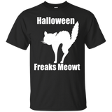 Halloween Freaks Meowt Funny Supersticious Shirt_black=