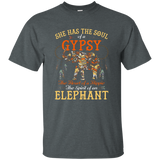 She Has The Soul Of A Gypsy The Spirit Of An Elephant Tee_Black