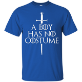 A Boy Has No Costume Halloween T-shirt_black=