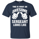 Funny Sergeant T-shirt_black=