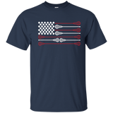 Lacrosse Usa Flag Shirt