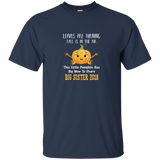Big Sister 2018 Pregnancy Announcement Halloween T-shirt_black=