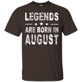 Legends Are Born In August Shirt