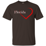 Love Florida Red Heart