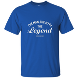 The Man The Myth The Legend T-shirt For Extraordinary Men_black