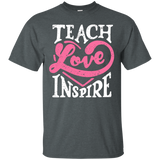 Teacher T-shirt- Teach Love Inspire_Black