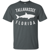 Tallahassee Florida T Shirt FL Shark Souvenir_Black