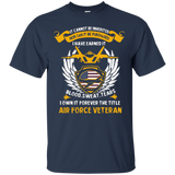 Air Force Veteran T-shirt. Legend T-shirt For Veteran_black