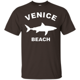 Shark Venice Beach California Shirt_Black