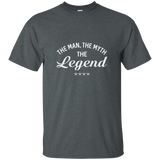 The Man The Myth The Legend T-shirt For Extraordinary Men_black