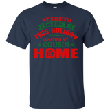 Cousin Home For Holidays T Shirt For Thanksgiving Or Xmas_black