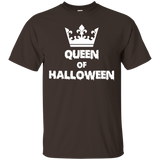 Funny Scary Queen Of Halloween Witches Funny Bootiful Shirt_black=