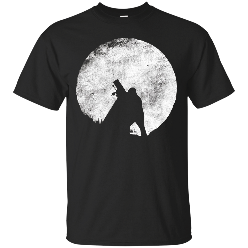 Telescope Tee Space Love Astronomy T shirt Science Geek Gift_Black