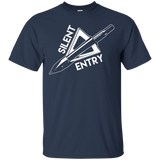 Silent Entry Archery Broadhead Bowhunting T-Shirt_Black