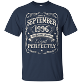 Legends Were Born In September 1996 Shirt 21st Birthday Gift