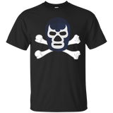 Lucha Libre Blue Mask Cross Bones Mexican Wrestler